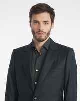 COSTUME MENTORE VERT PIN EN SUPER 150'S