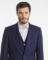 Veste iconique MENTORE BLEU MARINE avec boutons noirs et dorés