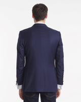 Veste iconique MENTORE BLEU MARINE avec boutons noirs et dorés