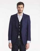 Veste iconique MENTORE BLEU MARINE avec boutons noirs et dorés