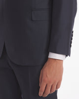 Costume MORPHEO bleu marine à fine rayures
