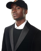 Veste Dinner Jacket Londres velours noir
