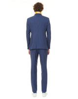 Costume col pointe CAPRIO super 120s à rayures tennis