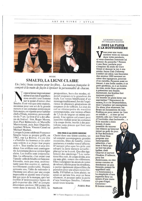 Article Figaro 30 Décembre 2022