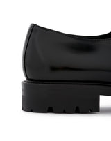 FODHIL BLACK CALFSKIN BUCKLE LOAFERS