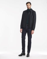 Norman jacket in blue, green and red tartan