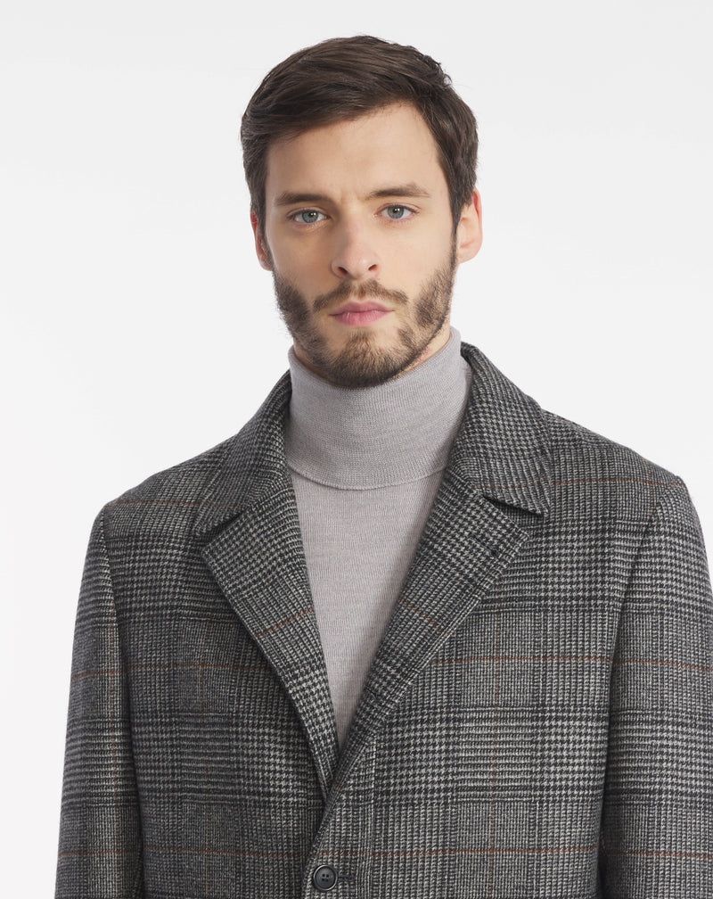 ANKO black prince of wales jacket