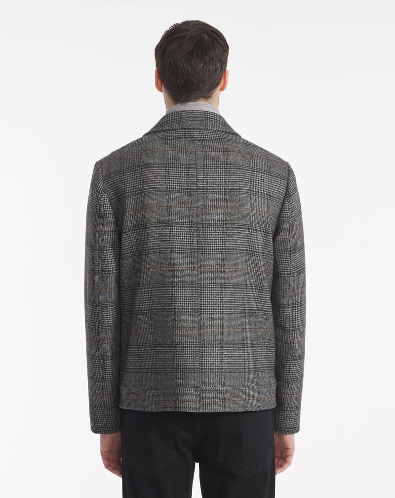 ANKO black prince of wales jacket