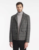 ANKO black prince of wales jacket