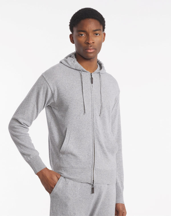Margno wool and cashmere hooded vest