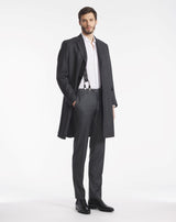 HARVEY BLUE GREY COAT