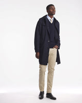 ALPHONSE midnight blue raincoat