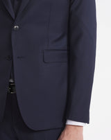 LONDON SUPER 120'S STRETCH SUIT MIDNIGHT BLUE