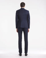 LONDON SUPER 120'S STRETCH SUIT MIDNIGHT BLUE