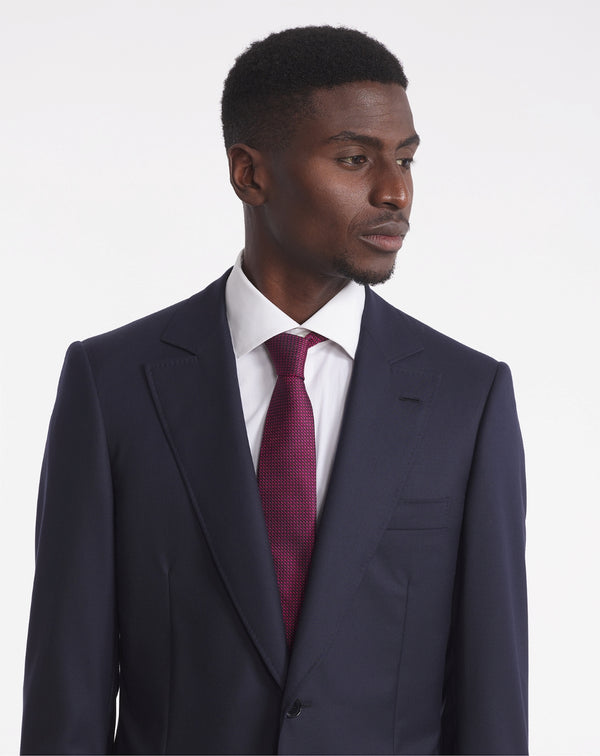 dark blue super 150s mentor costume