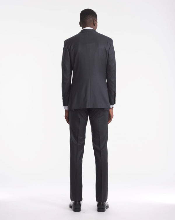 Caviar grey super 150s iconic suit MENTORE