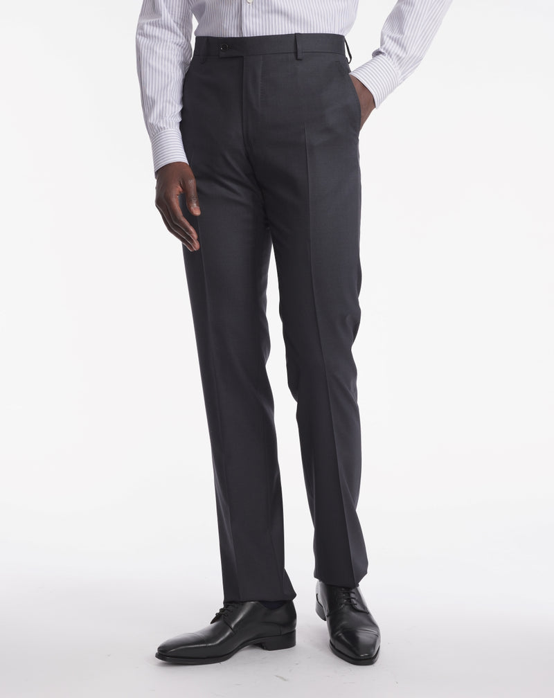 Caviar grey super 150s iconic suit MENTORE