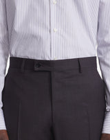 super 130s prince of wales plum mentor costume