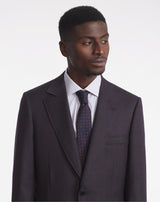 super 130s prince of wales plum mentor costume