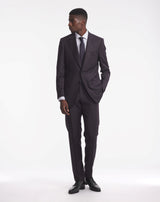super 130s prince of wales plum mentor costume