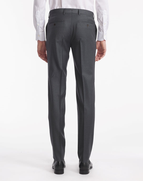 ENCIO SUPER 120'S TROUSERS dark gray