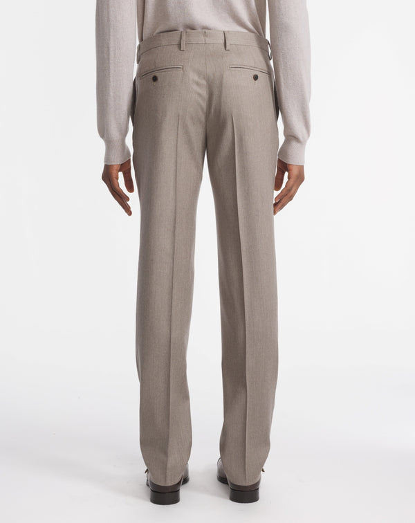 ENCIO STRAIGHT PANTS beige
