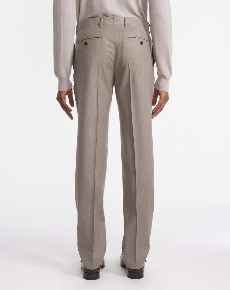 PANTALON DROIT ENCIO beige