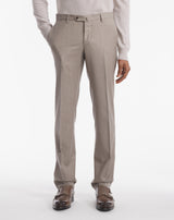 PANTALON DROIT ENCIO beige