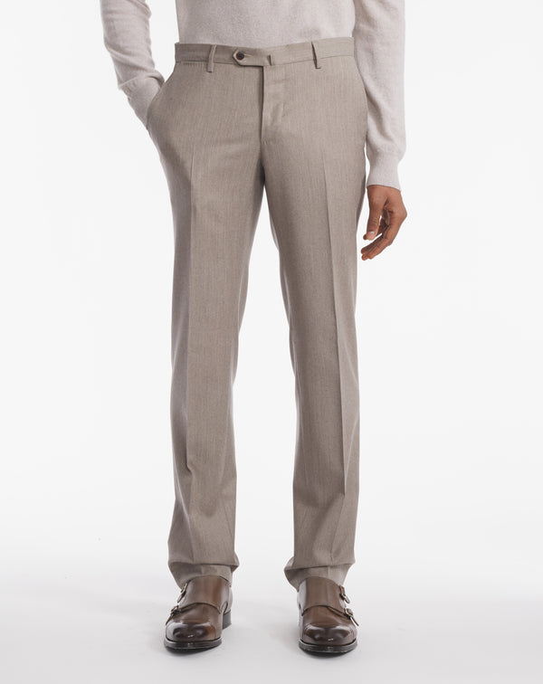 ENCIO STRAIGHT PANTS beige