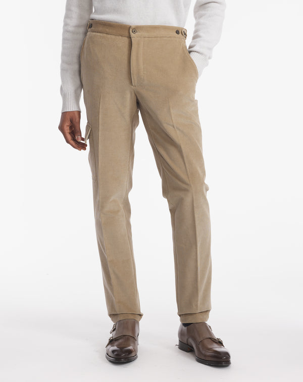 ELLYS CORDUROY PANTS MEDIUM BEIGE