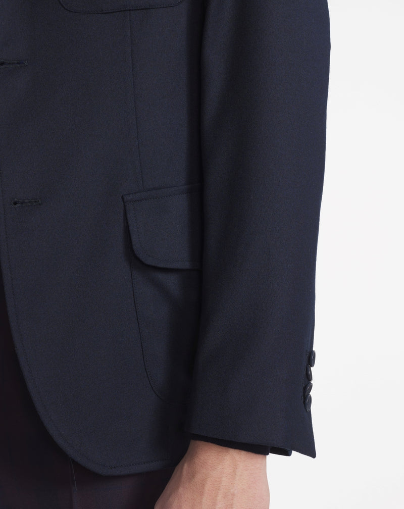 Navy Safari Jacket LAURENCE