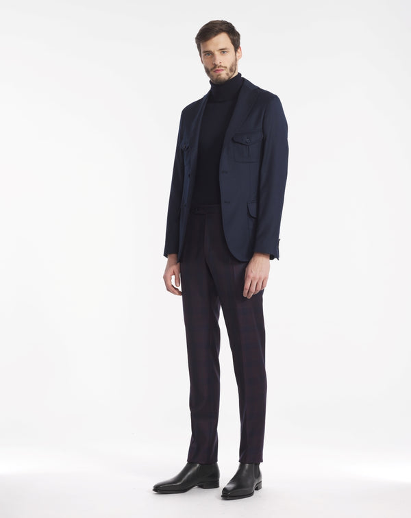 LAURENCE NIGHT BLUE SAHARIAN JACKET