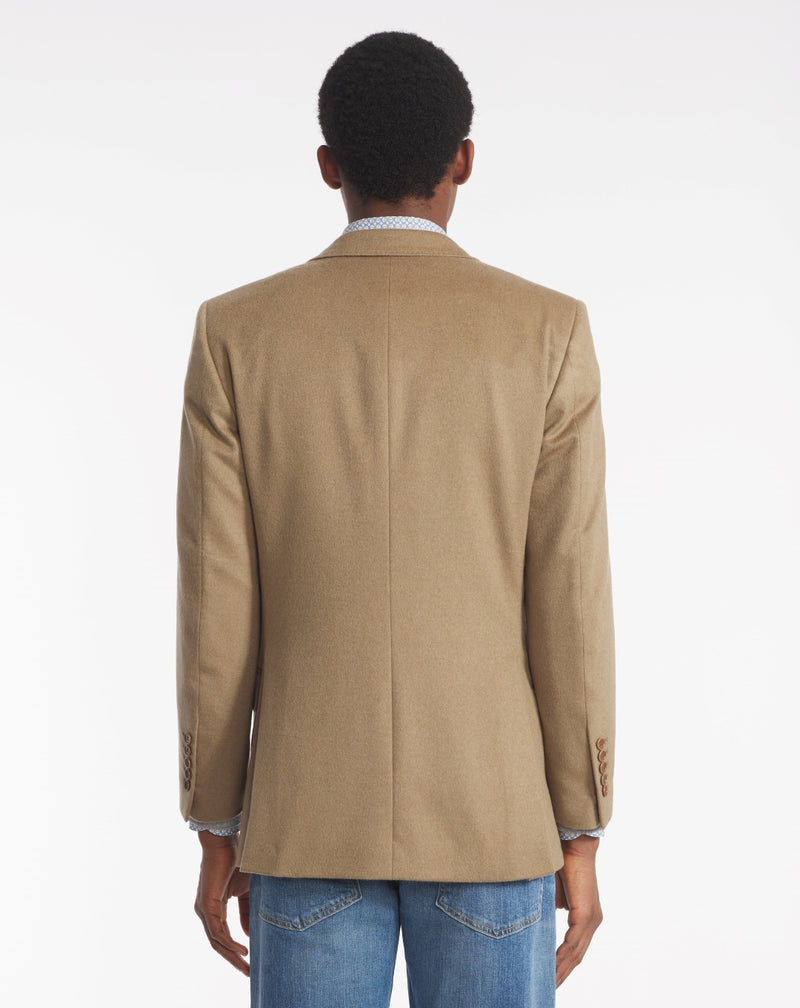 Veste MENTORE CAMEL EN CACHEMIRE