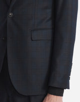 Elysee jacket in checked twill
