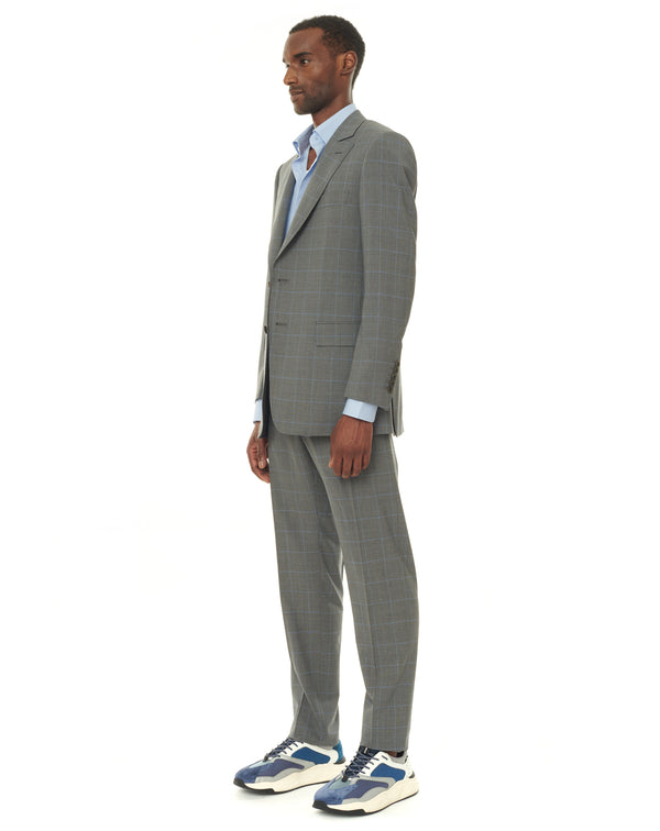 Iconic Super 150'S windowpane suit