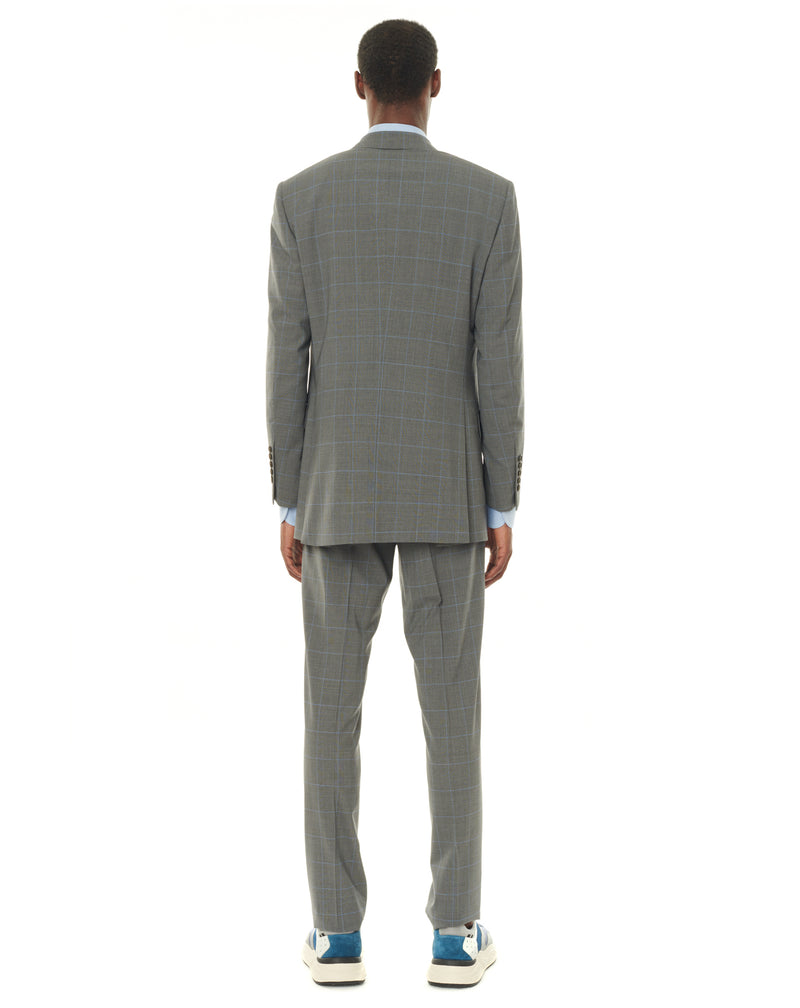 Iconic Super 150'S windowpane suit
