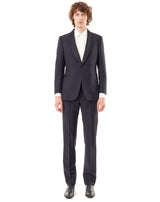 Night blue super 130s Dinner Jacket with a shawl collar BELLINO 