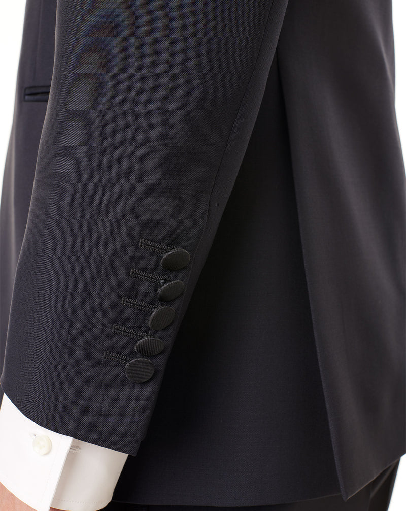 Night blue super 130s Dinner Jacket with a shawl collar BELLINO 