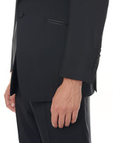Black pointed collar BLACKICE tuxedo