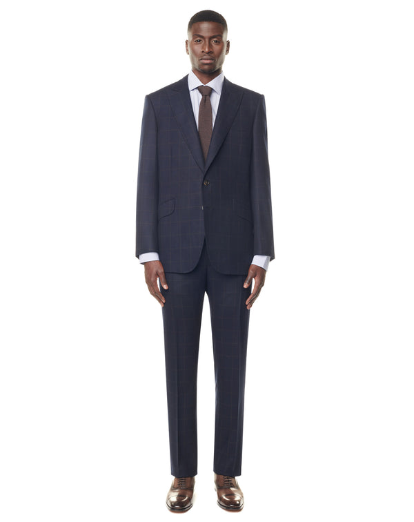 Formal shirt with white micro-tiles FRANCOIS