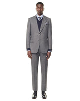 Formal shirt with white thin stripes FRANCOIS
