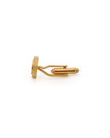 Gold-plated brass cufflinks SAINT-HONORE