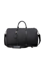 48H nylon and leather black bag HOLLING 