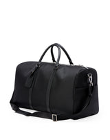 48H nylon and leather black bag HOLLING 