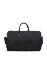 48H nylon and leather black bag HOLLING 