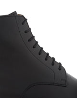 Black shoelace boots ORSAY