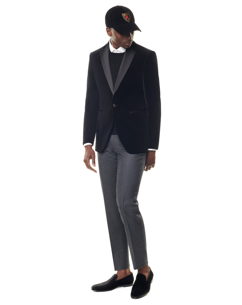 Black Velvet Dinner Jacket LONDON