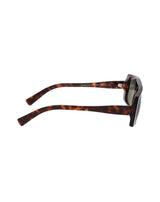 Brown FRANCOIS 1ER rectangular sunglasses
