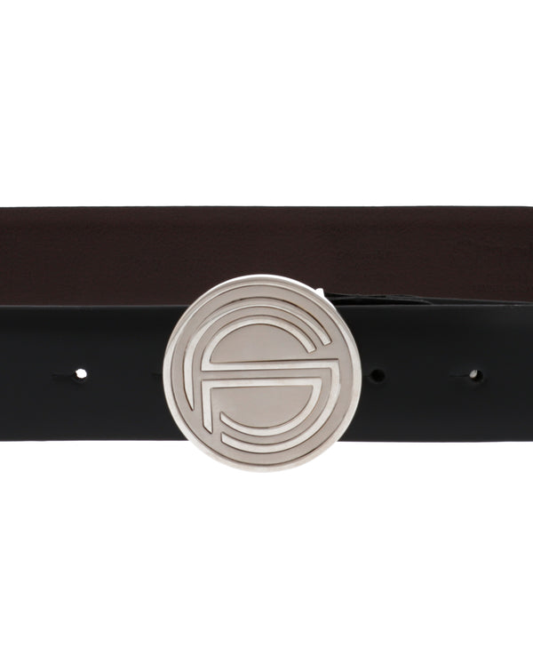 Black CREAC logo buckle belt