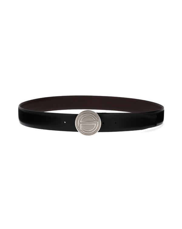 Black CREAC logo buckle belt